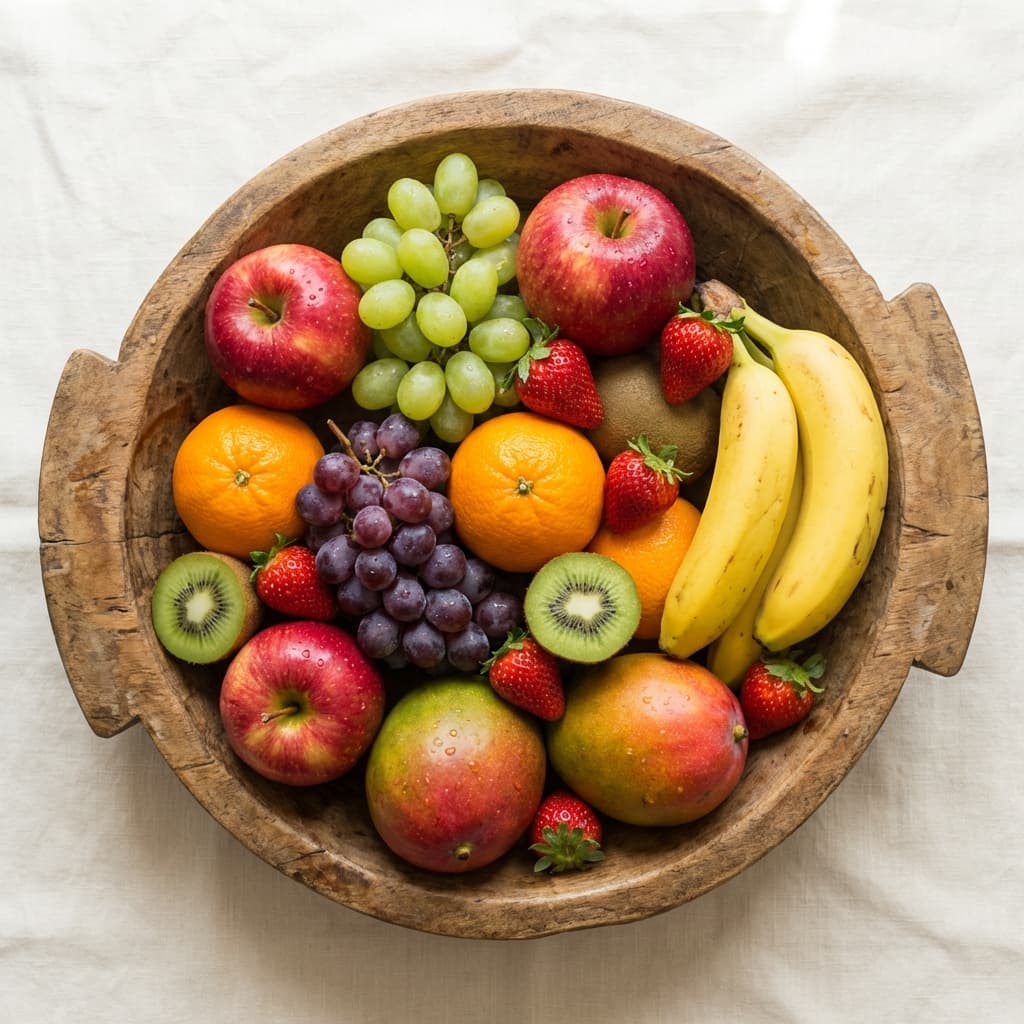 Fresh fruit bowl