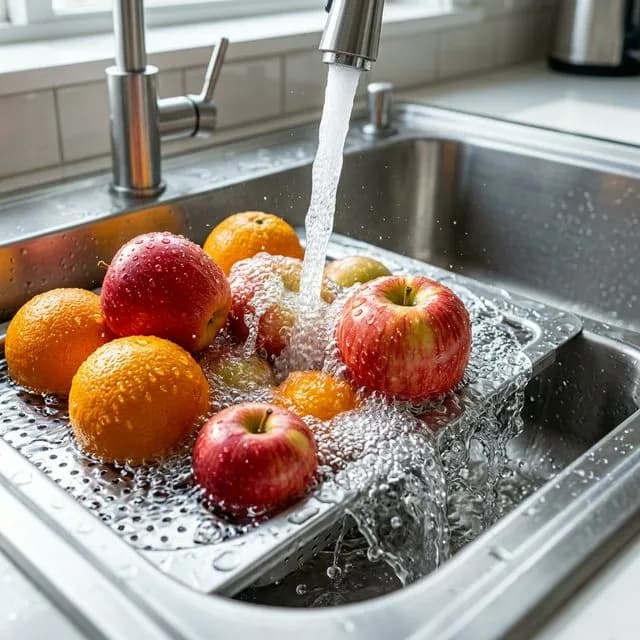 Ozone Cleaning Process and Fresh Sorting